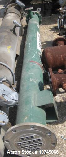 Used Carbon Steel Fabsco Heat Exchanger, shell and tube