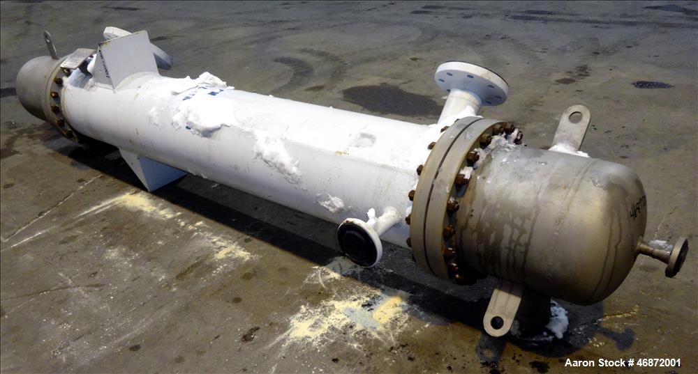 Used G.E.O. Heat Exchangers Shell & Tube Heat Exchanger