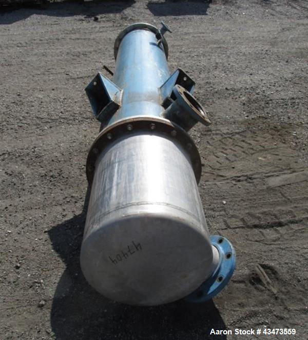 Used J.D. Cousins Shell & Tube Heat Exchanger, 335 Square Feet. Hastelloy C276 tubes, tube sheets and bonnets with (160) 1" diameter x 8' long tubes rated 50 psi & Full Vacuum at 300 degrees F. Carbo...