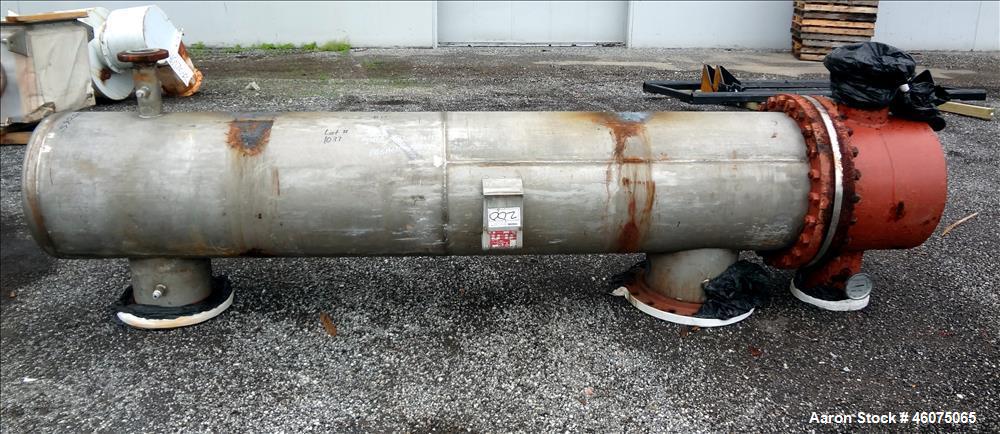 Used J.F.D. Tube & Coil Products U Tube Shell & Tube Heat Exchanger