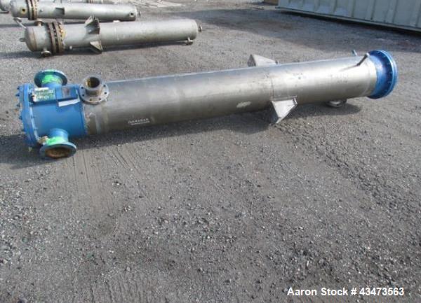 Used Kam Thermal Shell & Tube Heat Exchanger, 490 Square Feet. Hastelloy C276 tubes, tube sheets rated 100 psi & Full Vacuum at 300 degrees F. Hastelloy C276 shell rated 15 psi & Full Vacuum at 300 d...