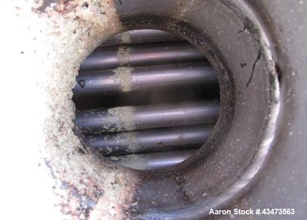 Used Kam Thermal Shell & Tube Heat Exchanger, 490 Square Feet. Hastelloy C276 tubes, tube sheets rated 100 psi & Full Vacuum at 300 degrees F. Hastelloy C276 shell rated 15 psi & Full Vacuum at 300 d...
