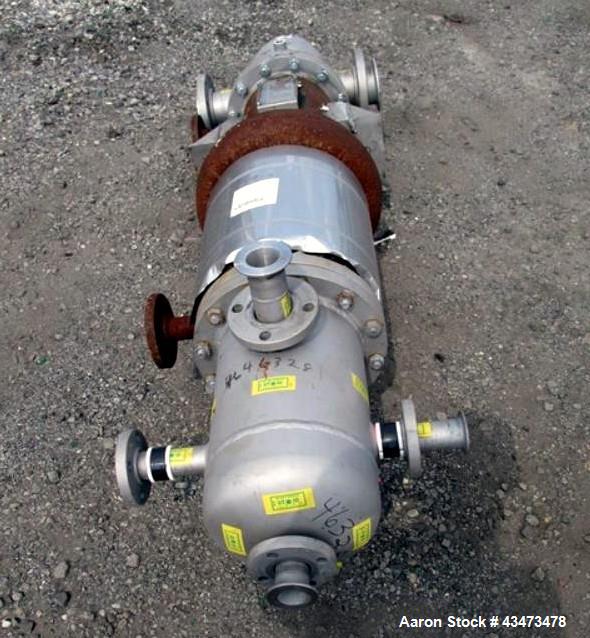 Used Ketema Heat Exchanger, 91 Square Feet. Hastelloy C276 tubes, tube sheets and bonnets with (78) 0.75" diameter x 6' long tubes rated 75 psi and full vacuum at 500 f, carbon steel shell rated rate...