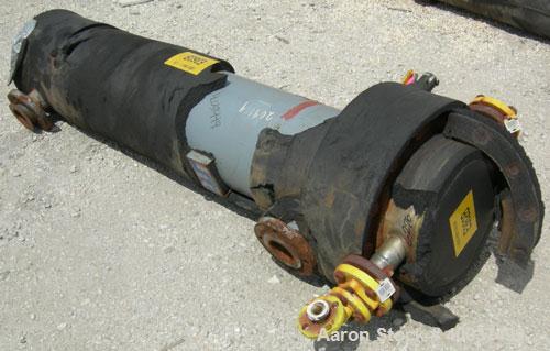 Used Bigelow National 8 Pass U Tube Heat Exchanger, 86 Square Feet, Horizontal