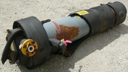 Used Bigelow National 8 Pass U Tube Heat Exchanger, 86 Square Feet, Horizontal