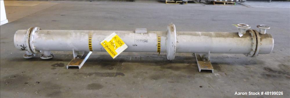 Used Perry Products Shell & Tube Heat Exchanger, 320 Square Feet, Model FTSX-14
