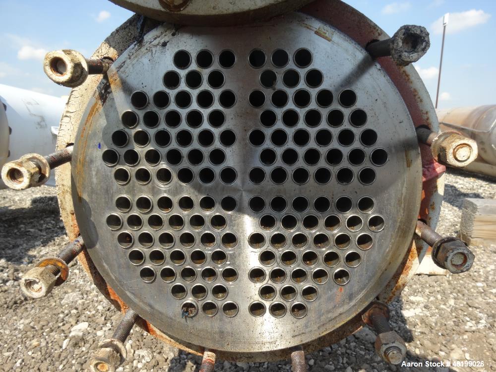 Used Perry Products Shell & Tube Heat Exchanger, 320 Square Feet, Model FTSX-14