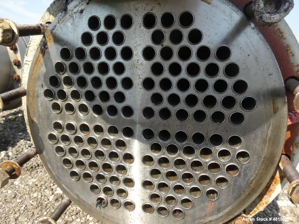 Used Perry Products Shell & Tube Heat Exchanger, 320 Square Feet, Model FTSX-14