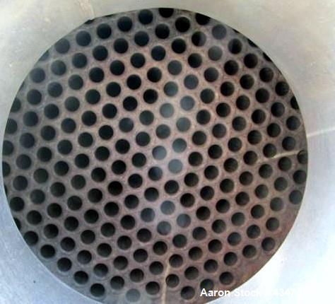 Used Pfaudler Shell & Tube Heat Exchanger, 367 Square Feet, Model 16108-BEM. Hastelloy B2 tubes, tube sheets and bonnets. (208) 0.75" Diameter x 9' long tubes rated 150 psi at 350 degrees F. Carbon s...