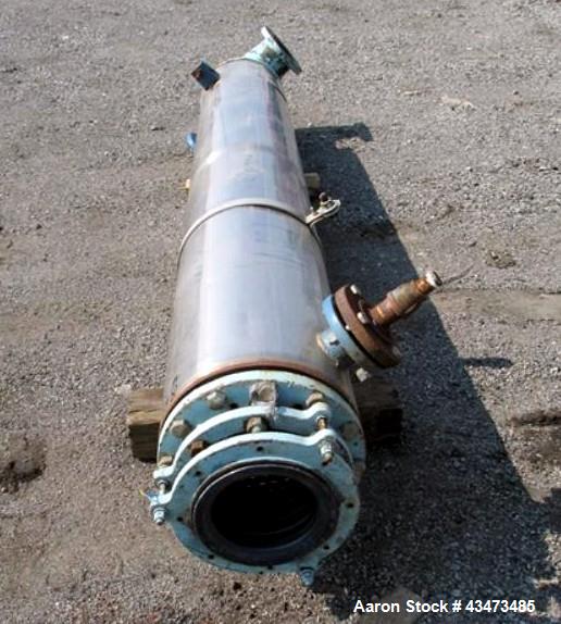 Used Pfaudler Shell & Tube Heat Exchanger, 119 Square Feet. Hastelloy C276 tubes, tube sheets. (76) 0.75" Diameter x 8’ long tubes rated 100 psi at 350 degrees F. Carbon steel shell rated 150 psi at ...