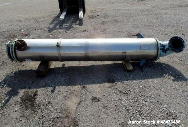 Used Pfaudler Shell & Tube Heat Exchanger, 119 Square Feet. Hastelloy C276 tubes, tube sheets. (76) 0.75" Diameter x 8’ long tubes rated 100 psi at 350 degrees F. Carbon steel shell rated 150 psi at ...
