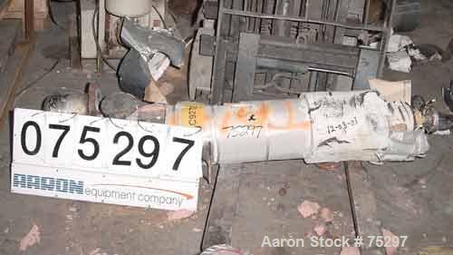 Used Rubicon Single Pass Shell & Tube Heat Exchanger, 20 Square Feet, Model VT6B1-48V. Carbon steel shell and Hastelloy C-276 heads. Shell rated 150 psi at 300 deg F. (26) 3/4" diameter x 4' long tub...