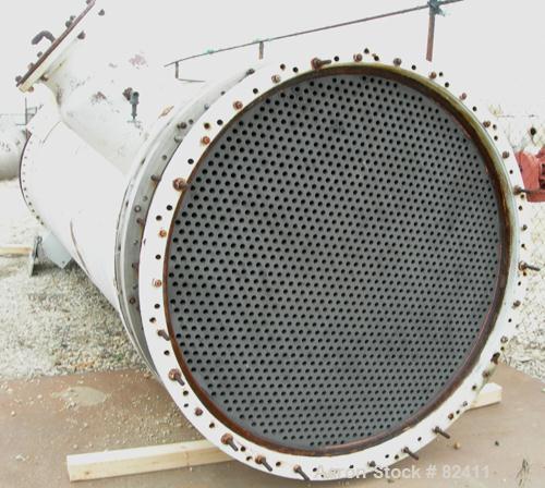 Used- Union Carbide Vertical Shell and Tube Heat Exchanger, 7,627 square feet