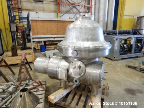 Used-Yula Approximately 100 Square Foot Horizontal Hastelloy Heat Exchanger.  150 psi/full vacuum @ 350 deg F both shell and...