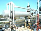 Used: CMS U tube heat exchanger, approximately 111 square feet, horizontal. Hastelloy C276 shell rated 150 psi at 325 deg.f., (60) 3/4