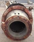 Used Astro Metallurgical Single Pass Shell and Tube Heat Exchanger, 183 Square Feet, Vertical. Carbon steel shell rated 150 psi at –20 to 250 deg F. (208) 3/4