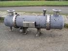 Used Atlas approximately 12sqmt horizontalshell and tube heat exchanger