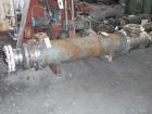 Used API Ketema Shell and Tube Heat Exchanger, 332 square feet, horizontal, type 1-V-1 BEM, size 15-A-72. Carbon steel shell rated 150 psi at –20 to 350 deg F. (615) 5/8'' diameter x 6’ long Hastello...