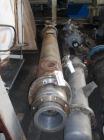 Used API Ketema Shell and Tube Heat Exchanger, 222 square feet, horizontal, type 1-V-1 BEM, size 12-A-108. Carbon steel shell rated 150 psi at –20 to 350 deg F. (126) 3/4