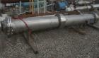 Used AstroCosmo Shell and Tube Heat Exchanger, 150 square feet , horizontal.Tantalum tubes, tube sheets and bonnets with (80) 3/4