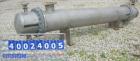 Used Atlas Shell And Tube Heat Exchanger, 276 square feet, horizontal. Type BEM16-108. 316L stainless steel shell rated 100 psi at 300 deg.f.. (160) 3/4