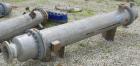 Used Atlas Shell And Tube Heat Exchanger, 276 square feet, horizontal. Type BEM16-108. 316L stainless steel shell rated 100 psi at 300 deg.f.. (160) 3/4