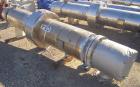 Used Atlas Single Pass Shell and Tube Heat Exchanger, 399 square feet, horizontal, type BEM18-120. Carbon steel shell rated 100 psi at 300 deg F, carbon steel baffles and expansion ring. (208) 3/4'' ...