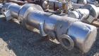 Used Atlas Single Pass Shell and Tube Heat Exchanger, 399 square feet, horizontal. Type BEM18-120. Carbon steel shell rated 100 psi at 300 deg F, carbon steel baffles and expansion ring. (208) 3/4