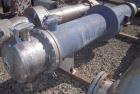 Used- Atlas Single Pass Shell and Tube Heat Exchanger, 399 square feet, horizontal. Type BEM18-120. Carbon steel shell rated...