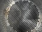 Used Atlas Single Pass Shell and Tube Heat Exchanger, 791 square feet, horizontal, type BEM21-120. Carbon steel shell rated FV and 100 psi at 320 deg F. (412) 3/4