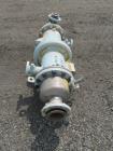 Used Atlas Heat Exchanger, 50 Square Feet. Hastelloy C276 tubes, tube sheets and bonnets with (85) 0.75