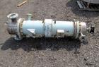 Used Atlas Shell & Tube Heat Exchanger, 110 Square Feet. Hastelloy C276 tubes tube sheets and bonnets with (141) .75