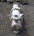 Used Atlas Shell & Tube Heat Exchanger, 110 Square Feet. Hastelloy C276 tubes tube sheets and bonnets with (141) .75
