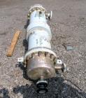 Used Atlas Shell & Tube Heat Exchanger, 110 Square Feet. Hastelloy C276 tubes tube sheets and bonnets with (141) .75