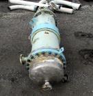 Used Atlas Shell & Tube Heat Exchanger, 204 Square Feet. Hastelloy C276 tubes tube sheets and bonnets with (260) .75
