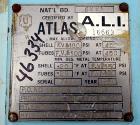 Used Atlas Shell & Tube Heat Exchanger, 204 Square Feet. Hastelloy C276 tubes tube sheets and bonnets with (260) .75