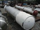 Used Atlas Shell & Tube Heat Exchanger, 687 Square Feet. Hastelloy C22 tubes, tube sheet and bonnets. (350) .75
