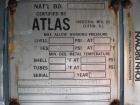 Used Atlas Shell & Tube Heat Exchanger, 687 Square Feet. Hastelloy C22 tubes, tube sheet and bonnets. (350) .75