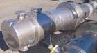 Used Atlas Single Pass Shell and Tube Heat Exchanger, 399 square feet, horizontal, type BEM18-120. Carbon steel shell rated 100 psi at 300 deg F, carbon steel baffles and expansion ring. (208) 3/4