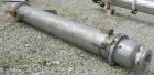 Used Atlas Shell And Tube Heat Exchanger, 276 square feet, horizontal. Type BEM16-108. 316L stainless steel shell rated 100 psi at 300 deg.f.. (160) 3/4