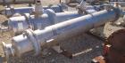 Used Atlas Shell And Tube Heat Exchanger, 282 square feet, horizontal. Type BEM16-108. 316L stainless steel shell rated 100 psi at 300 deg.f., (160) 3/4