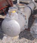 Used Atlas Shell And Tube Heat Exchanger, 282 square feet, horizontal. Type BEM16-108. 316L stainless steel shell rated 100 psi at 300 deg.f., (160) 3/4
