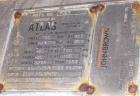 Used Atlas Single Pass Shell and Tube Heat Exchanger, 399 square feet, horizontal, type BEM18-120. Carbon steel shell rated 100 psi at 300 deg F, carbon steel baffles and expansion ring. (208) 3/4