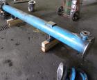 Used CMS Heat Transfer Division Single Pass Shell & Tube Heat Exchanger, 107 Square Feet, Type BEM, Horizontal. Carbon steel shell rated 150 psi at -20 to 350 deg.F. (55) 3/4'' Diameter x 10’ long Ha...
