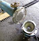 Used CMS Heat Transfer Division Single Pass Shell & Tube Heat Exchanger, 107 Square Feet, Type BEM, Horizontal. Carbon steel shell rated 150 psi at -20 to 350 deg.F. (55) 3/4'' Diameter x 10’ long Ha...