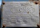 Used CMS Heat Transfer Division Single Pass Shell & Tube Heat Exchanger, 107 Square Feet, Type BEM, Horizontal. Carbon steel shell rated 150 psi at -20 to 350 deg.F. (55) 3/4'' Diameter x 10’ long Ha...