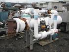 Used: Horizontal Carbone Single Pass Shell and Tube Heat Exchanger, Model PYT10-