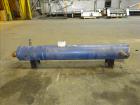 Used Chil-Con Shell & Tube Heat Exchanger, Approximate 82 Square Feet, Horizont