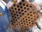 Used Chil-Con Shell & Tube Heat Exchanger, Approximate 82 Square Feet, Horizont