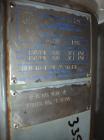 Used Cosmos Shell And Tube Heat Exchanger, 25 Square Feet, Model BEM 10-1-24. Carbon steel shell rated 150 psi and Full Vacuum at 400 deg.f.. 24’’ Long Tantalum tubes 150 psi and Full Vacuum at 400 d...